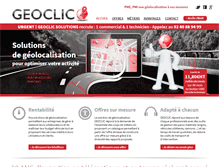 Tablet Screenshot of geoclic.com